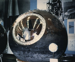 Yuri Gagarin's Vostok spacecraft in Energia Museum