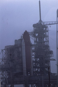 Pad 39a with Space Shuttle on it