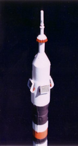 Soyuz T launcher (1/100) - detail