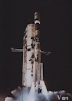 Ariane V-61 launch, November 23, 1993 - official European Space Agency photo