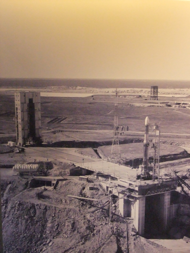 Launch Area 6 at Woomera with Europa rocket 1960s