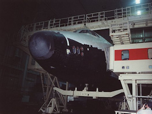 Buran (flew two orbits in 1988)