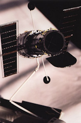 detail of HST model