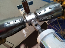 Mars Base Camp Orbital Station model detail