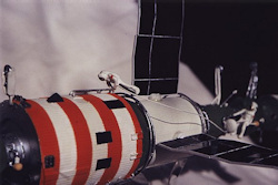 detail of Salyut 7 model