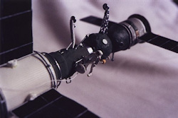 detail of Salyut 7 model