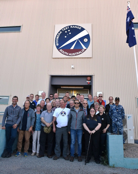 IAC Woomera tour group, September 14, 2017